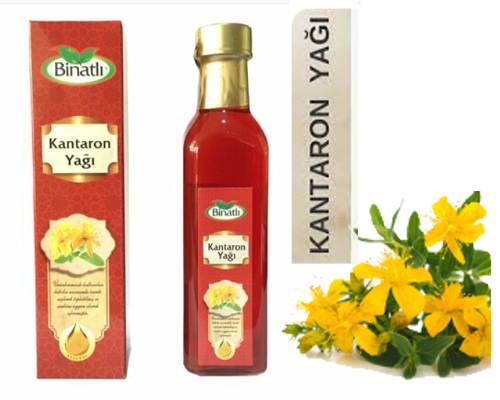 Binatlı Kantaron Yağı 250 ml – Soğuk Sıkım, %100 Doğal
