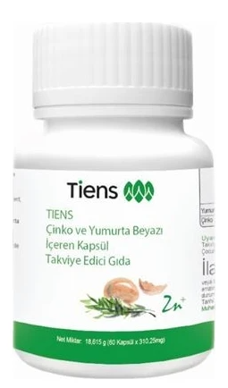 Tiens Çinko ve Yumurta Beyazı Takviye Gıda