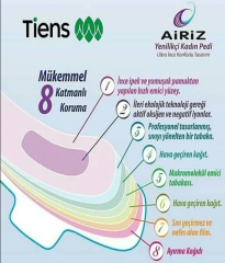 Tiens Airiz Hijyenik Kadın Pedi 6'lı Set