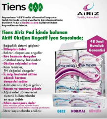 Tiens Airiz Hijyenik Kadın Pedi 6'lı Set