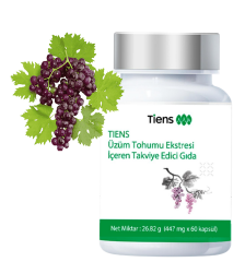 Tiens Üzüm Tohumu Ekstresi İçeren Takviye Edici Gıda