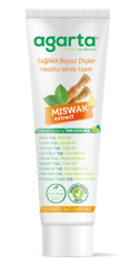 Agarta Doğal Misvak Özlü Florürsüz Beyazlatıcı Diş Macunu 100 ml/130gr