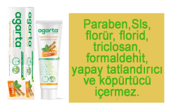 Agarta Doğal Misvak Özlü Florürsüz Beyazlatıcı Diş Macunu 100 ml/130gr