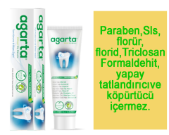 Agarta Doğal Bitki Özlü Florürsüz Diş Macunu 100 Ml/130 Gr