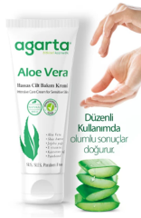 Doğal Aloe Vera Nemlendirici Cilt Kremi 75 ml