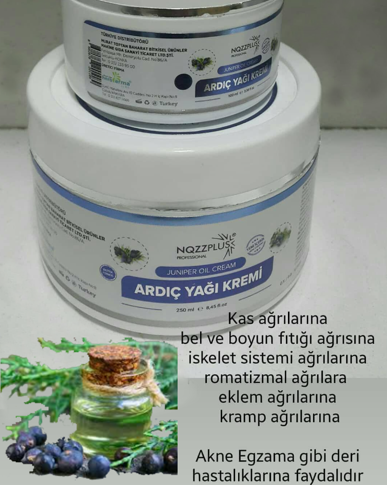 Nozzplus Ardıç Yağı Kremi 500 ml