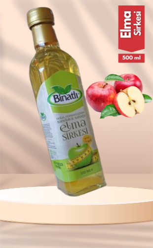BİNATLI ELMA SİRKESİ 500 ML