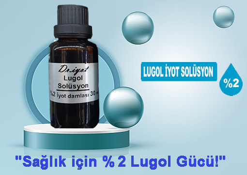 Dr. İyot Lugol Solisyon  %2 İyot Damlası 30 ml