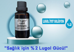 Dr. İyot Lugol Solisyon  %2 İyot Damlası 30 ml
