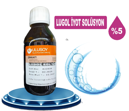 ULSOY İYOT  LUGOL SOLİSYON %5   100 ML