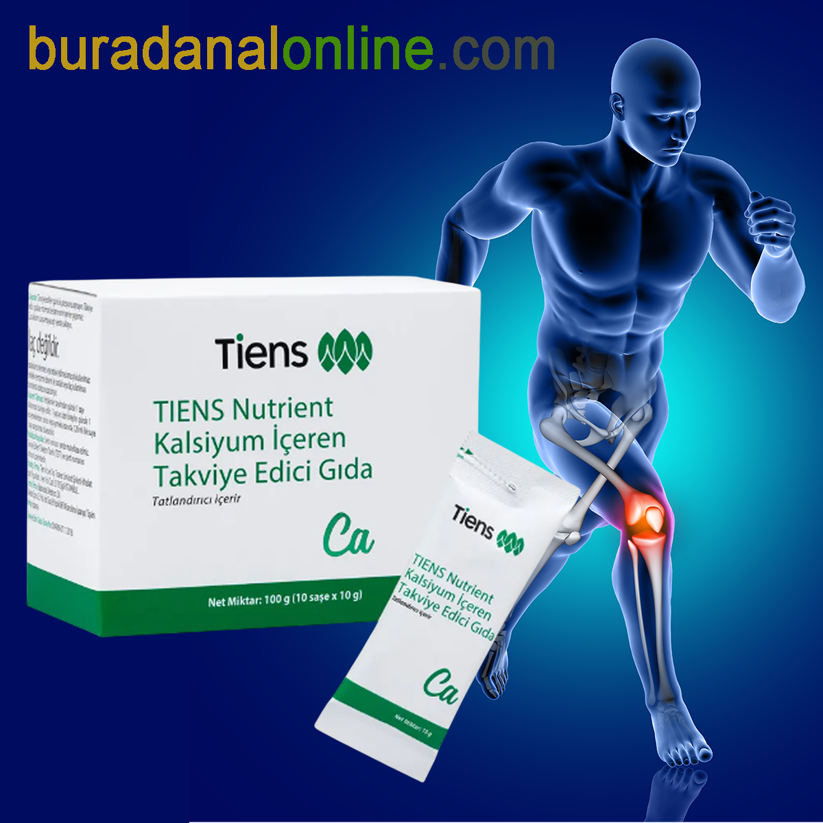 TIENS Nutrient Kalsiyum İçeren Takviye Edici Gıda