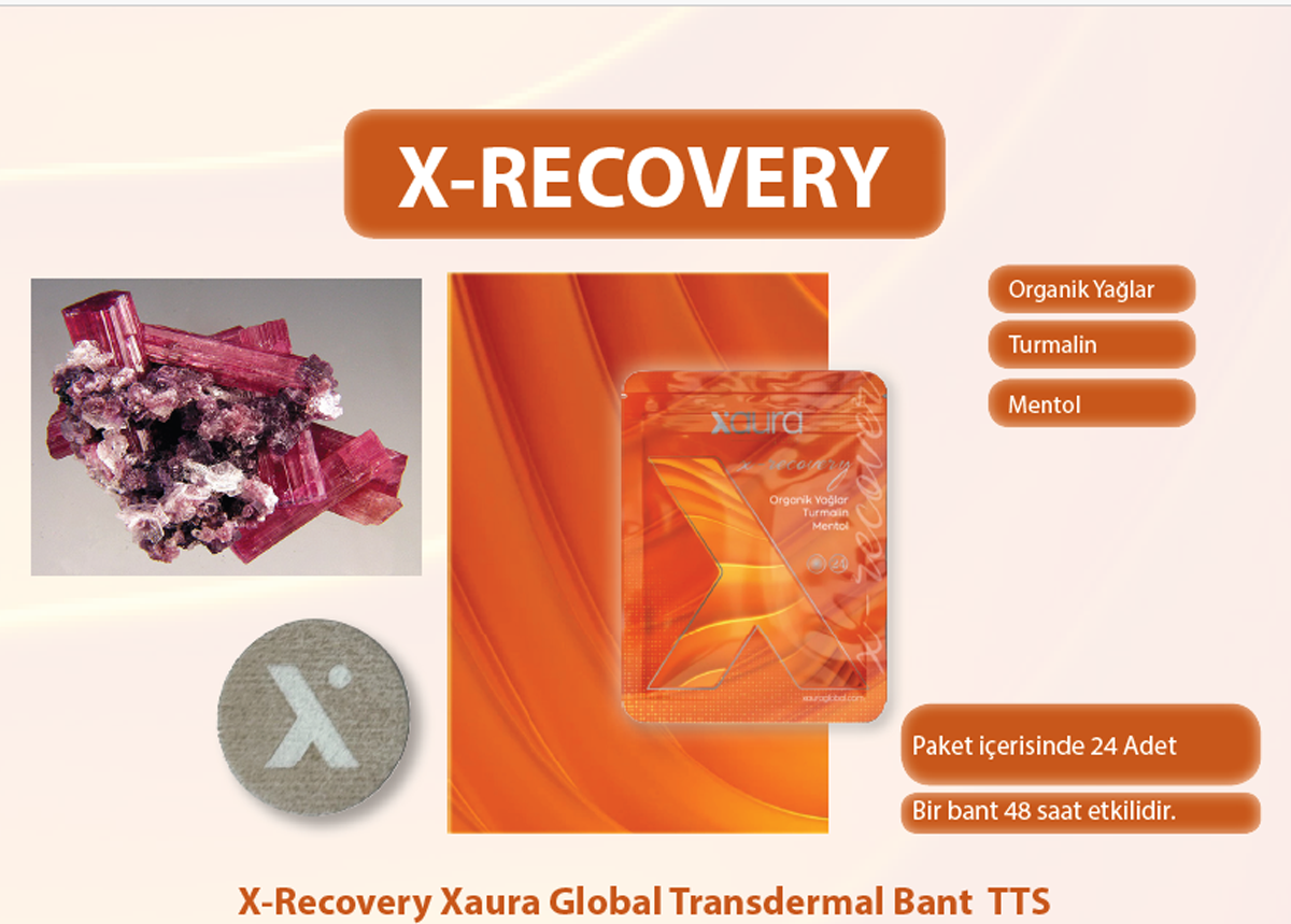 X-Recovery Xaura Global Transdermal Bant