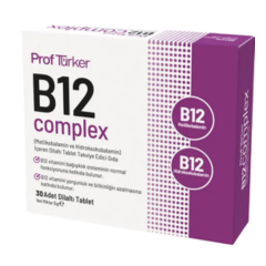 Sayvera Prof Türker B12 Complex Dilaltı Tablet