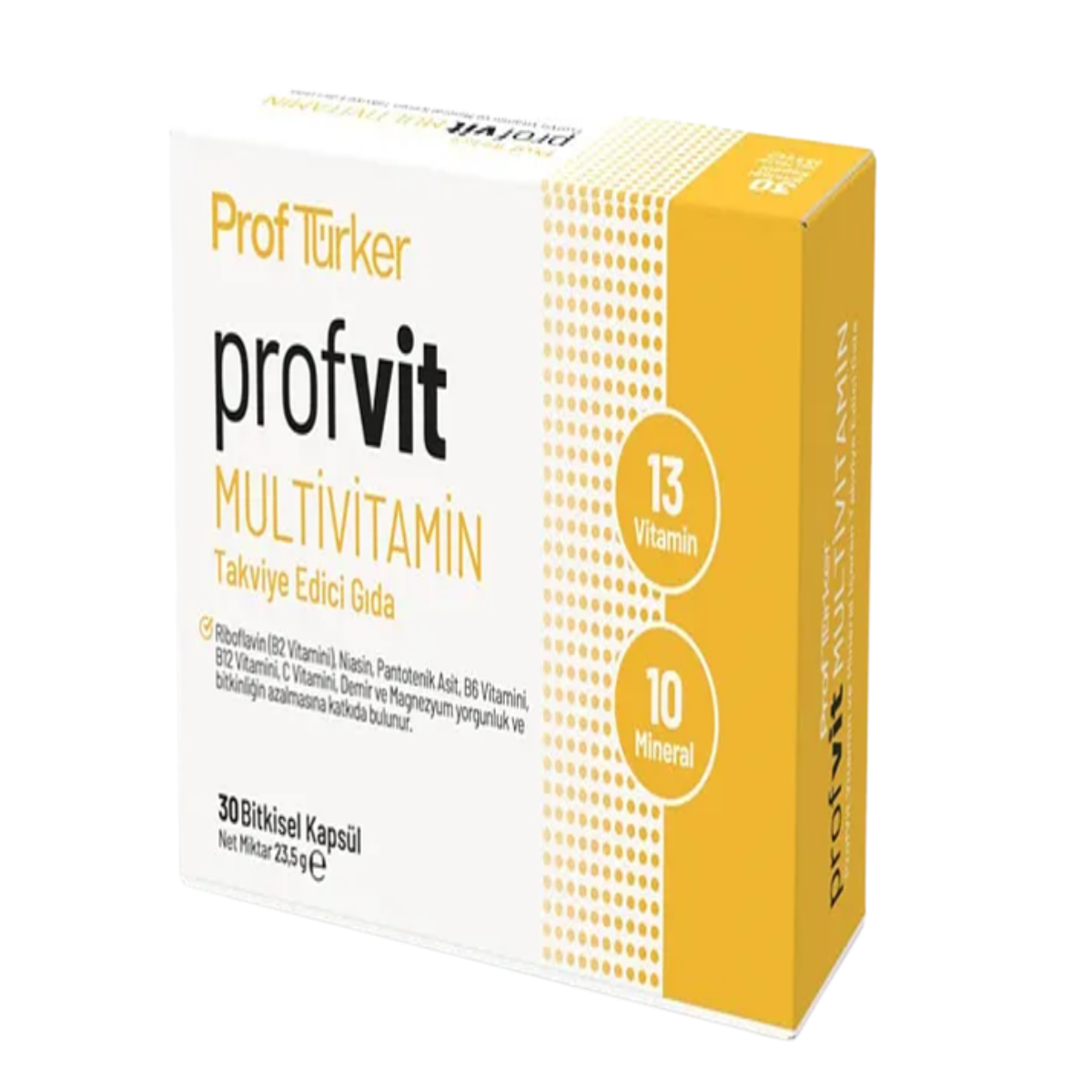 Sayvera Prof Türker Profvit Multivitamin Kapsül