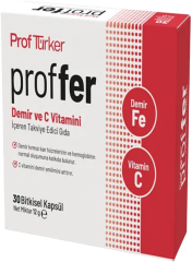 Sayvera Prof Türker Proffer Demir ve C Vitamini İçeren Takviye Edici Gıda
