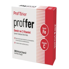 Sayvera Prof Türker Proffer Demir ve C Vitamini İçeren Takviye Edici Gıda