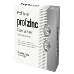 Sayvera Prof Türker Profzinc Çinko ve Bakır İçeren Takviye Edici Gıda