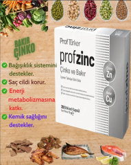 Sayvera Prof Türker Profzinc Çinko ve Bakır İçeren Takviye Edici Gıda