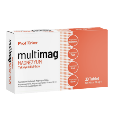 Sayvera Prof Türker Multimag Magnezyum Takviye Edici Gıda