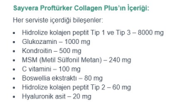 Sayvera Proftürker Collagen (Kolajen) Plus 30 Şase